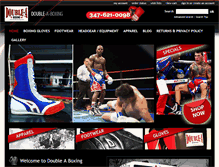 Tablet Screenshot of doubleaboxing.com